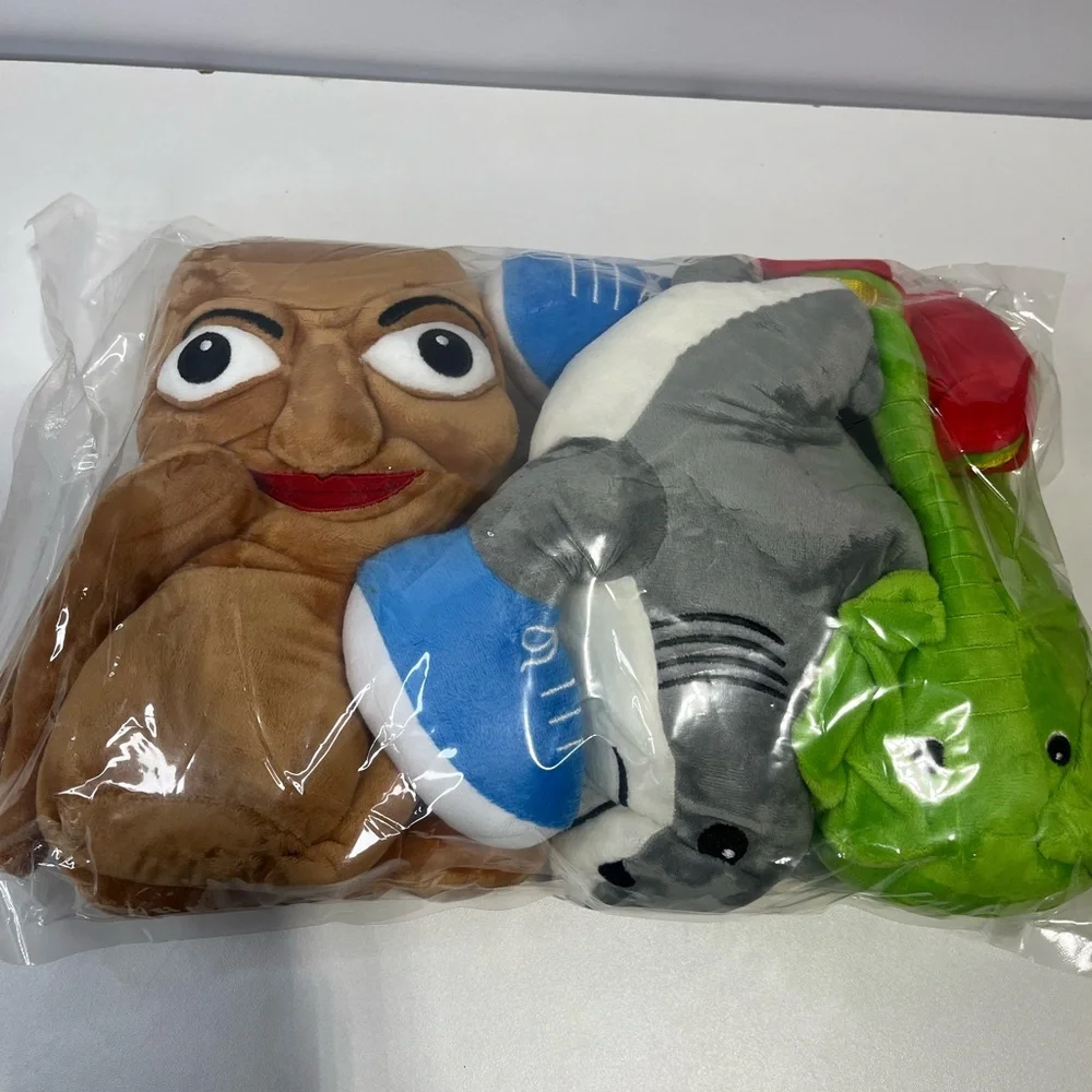 NEW Italian Brainrot Plush Set of 3 Tung Tung Tung Sahur Tralalero Tralala Shark - Picture 2 of 4
